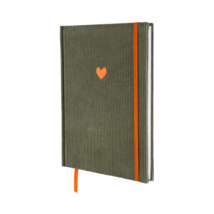 Notizbuch Kord "Salbei"