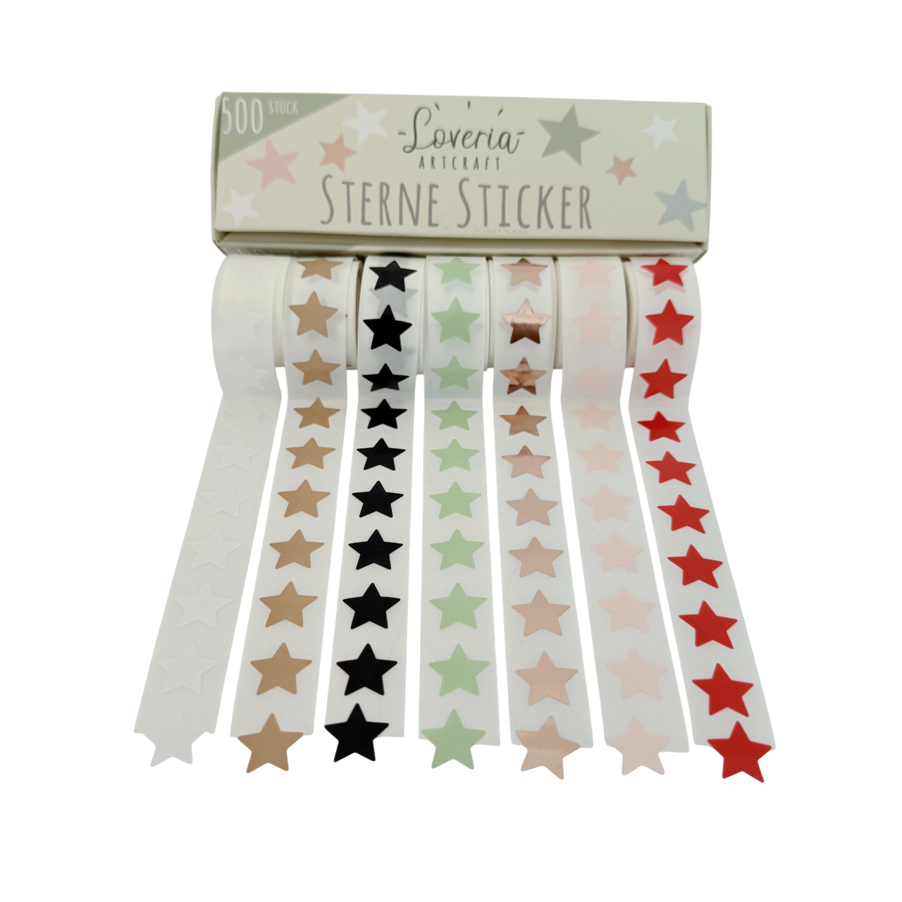 500 Sterne Sticker – Bild 4