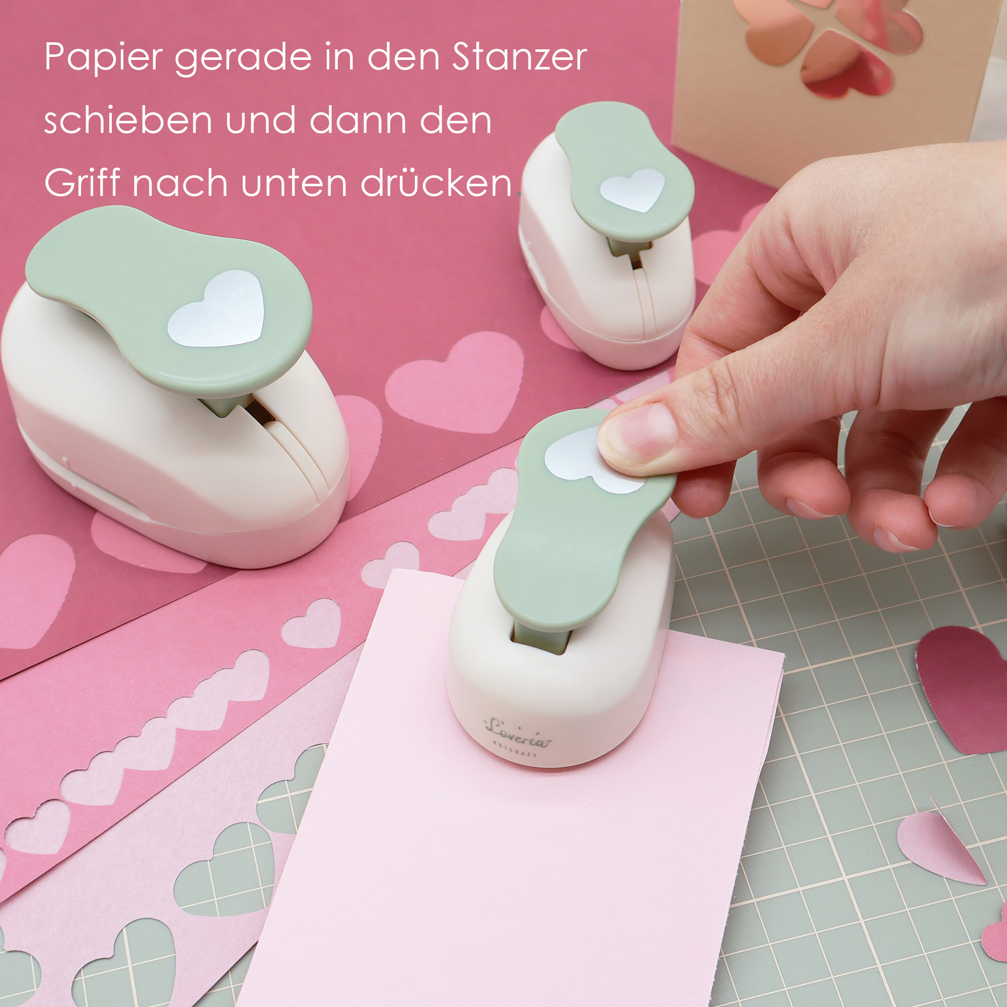 Herzstanzer in 3 verschiedenen Größen – Bild 5