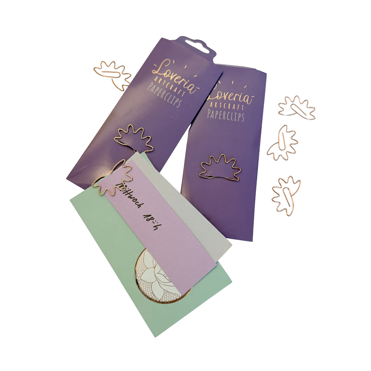 Yoga Clips "Lotus Flower" lila – Bild 7