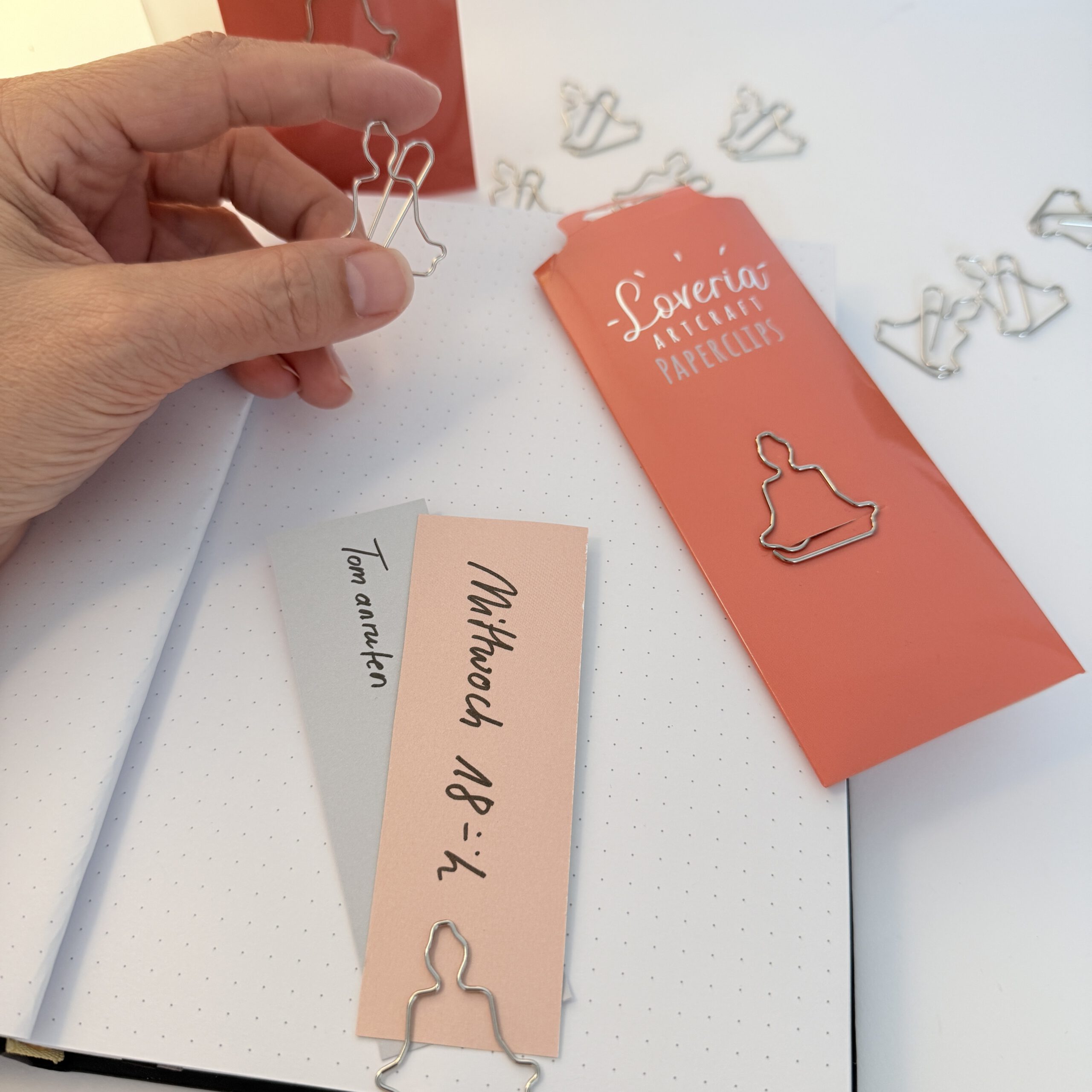 Yoga Clips "Buddha" orange – Bild 4