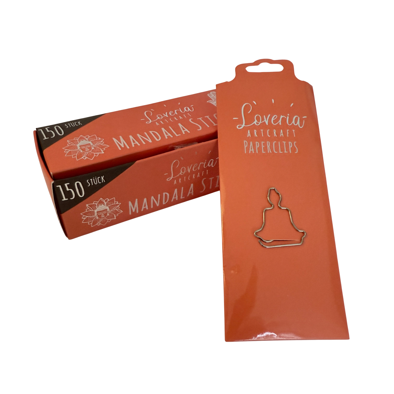 Yoga Clips "Buddha" orange – Bild 6