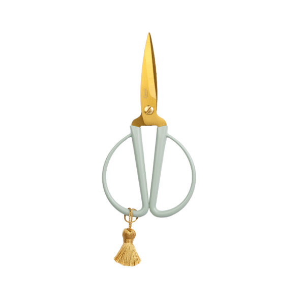 Bastelschere "Retro Optik", salbei-gold, 14,5 cm – Bild 3