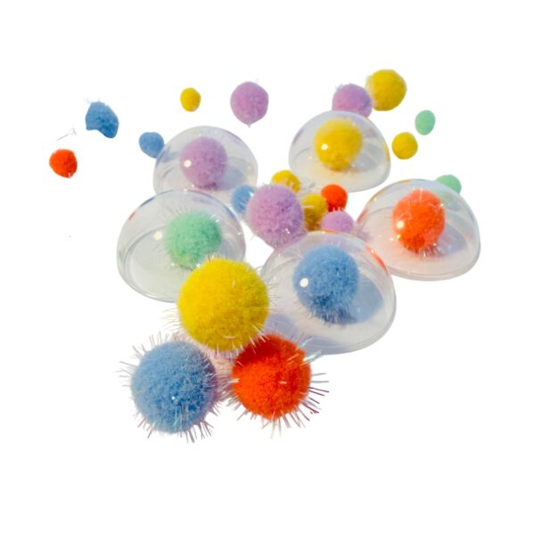 Pompons Set 500 Teile "Circus" – Bild 6
