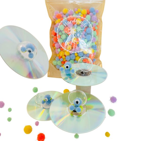 Pompons Set 500 Teile "Circus" – Bild 8