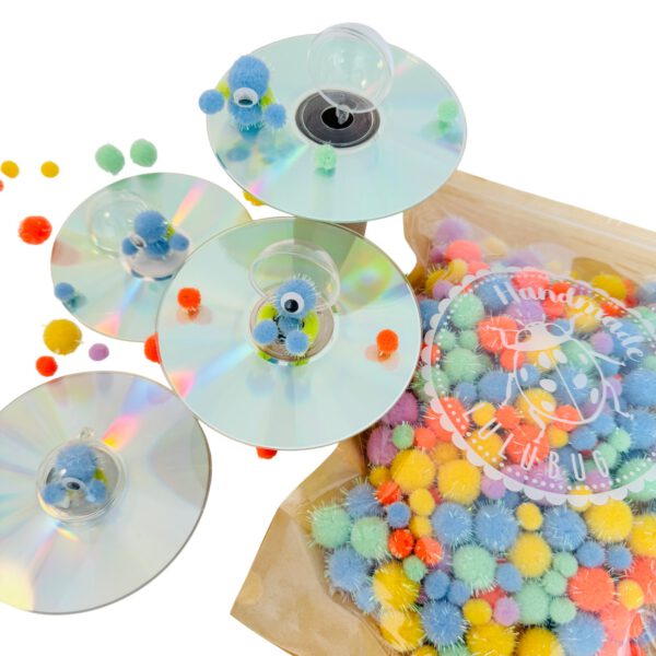 Pompons Set 500 Teile "Circus" – Bild 7