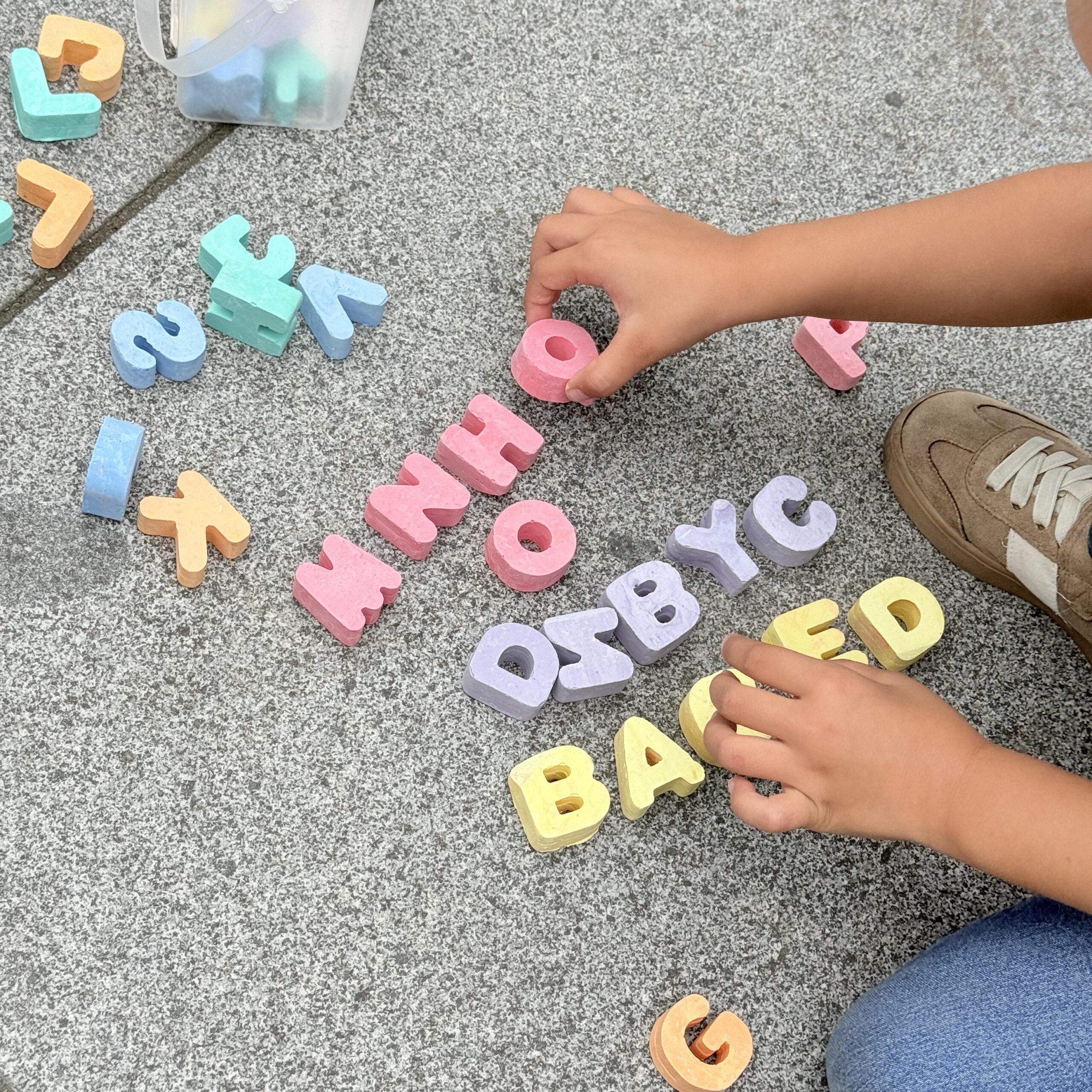 Straßenkreide "Buchstaben" – Bild 4