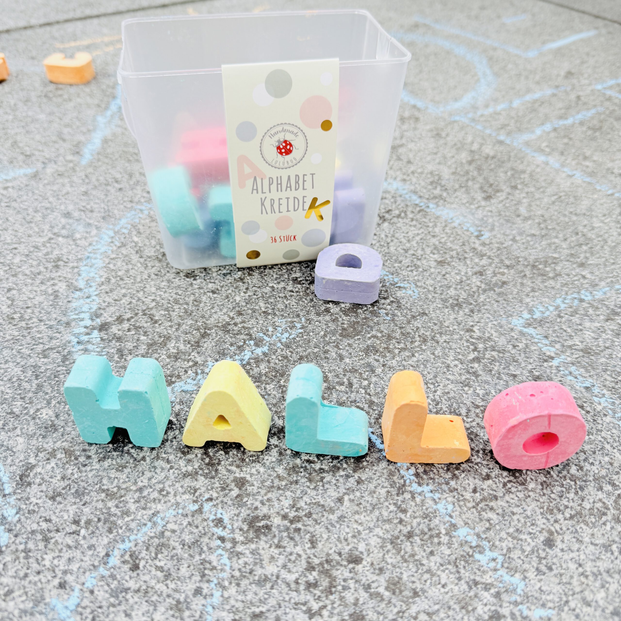 Straßenkreide "Buchstaben" – Bild 5