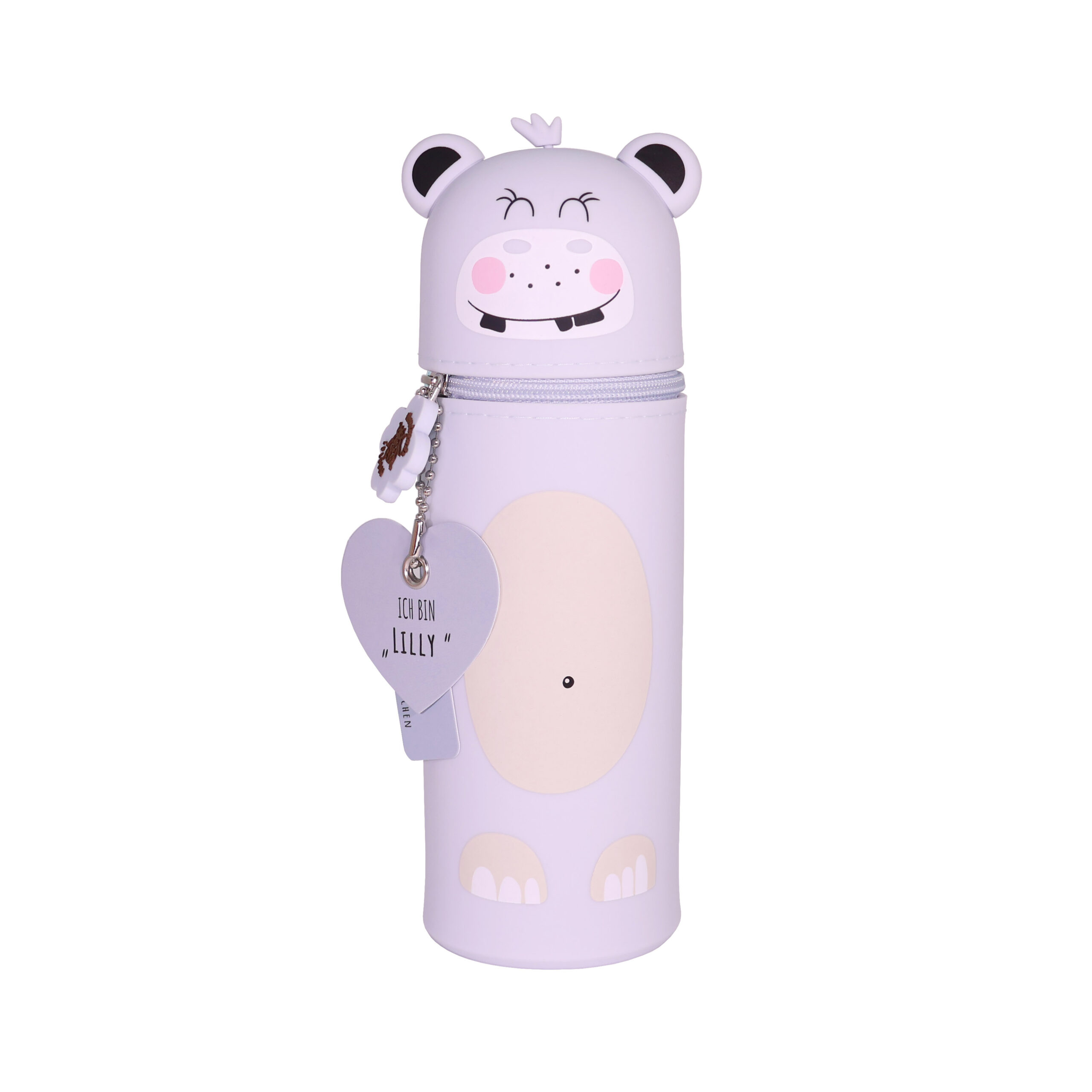 Lustiges Tiermäppchen aus Silikon "Hippo Lilly"