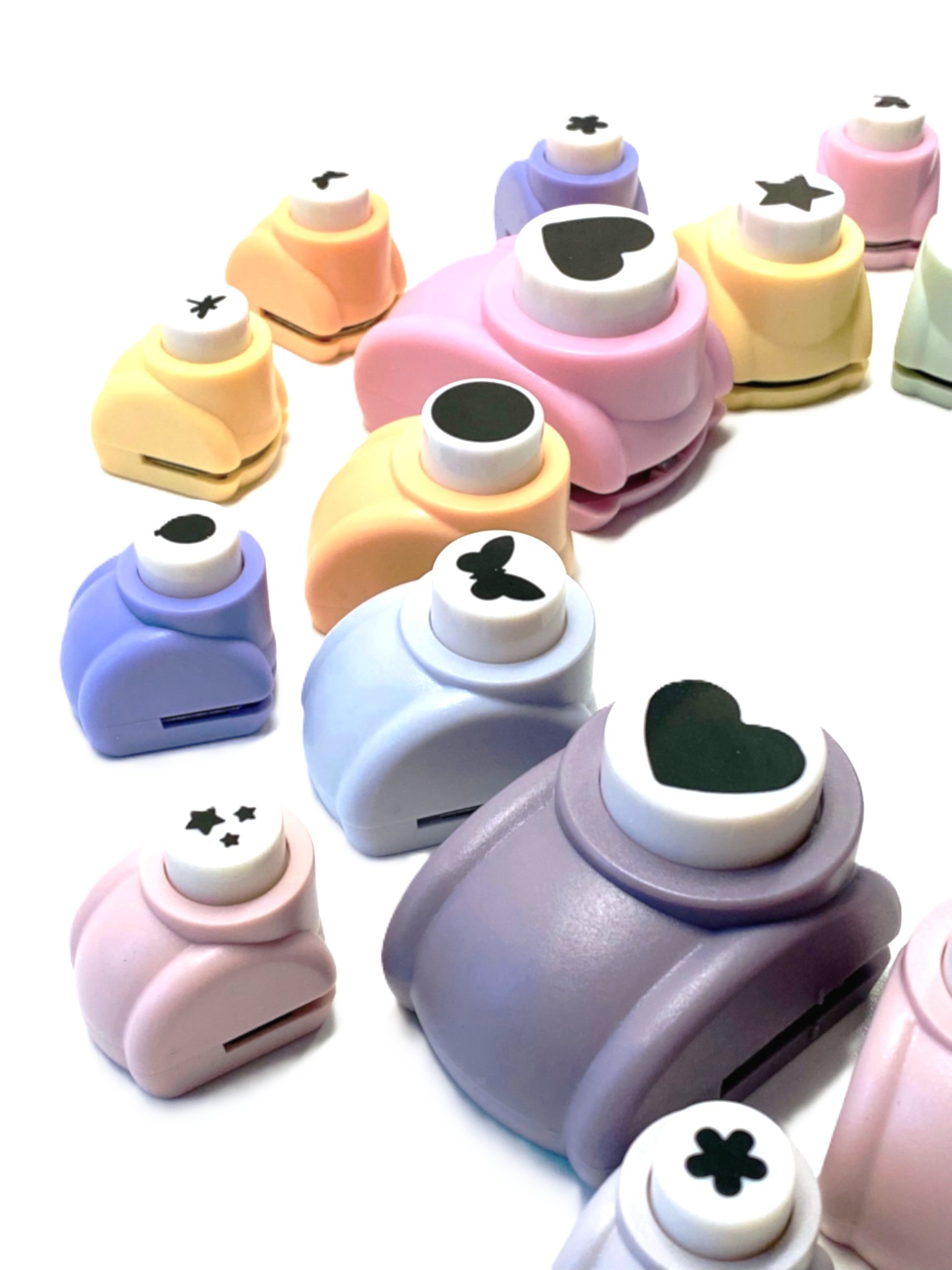 Motivstanzerset im Koffer, 8 Stanzer "Blumenwiese" – Bild 8