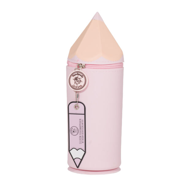 Stiftemäppchen "rosa" mit Saugnapf aus Silikon
