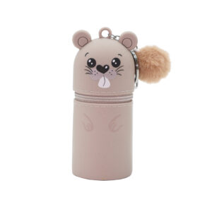 Mini Silicone Pendant "Beaver Toby"