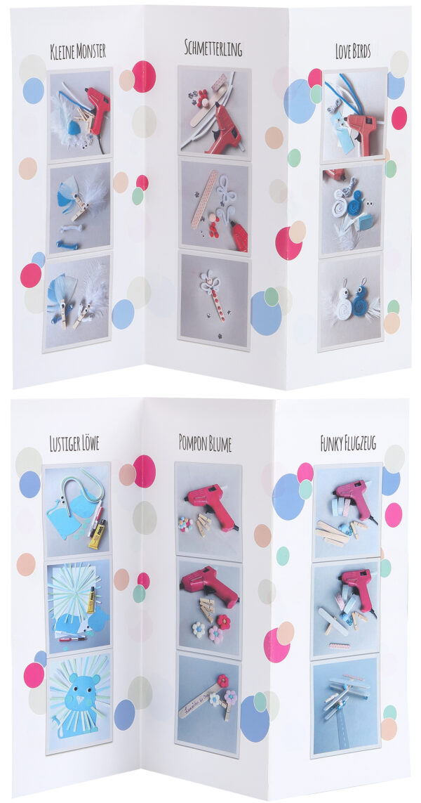 Bastelbox Set 600 Teile "Blue Sky" – Bild 4