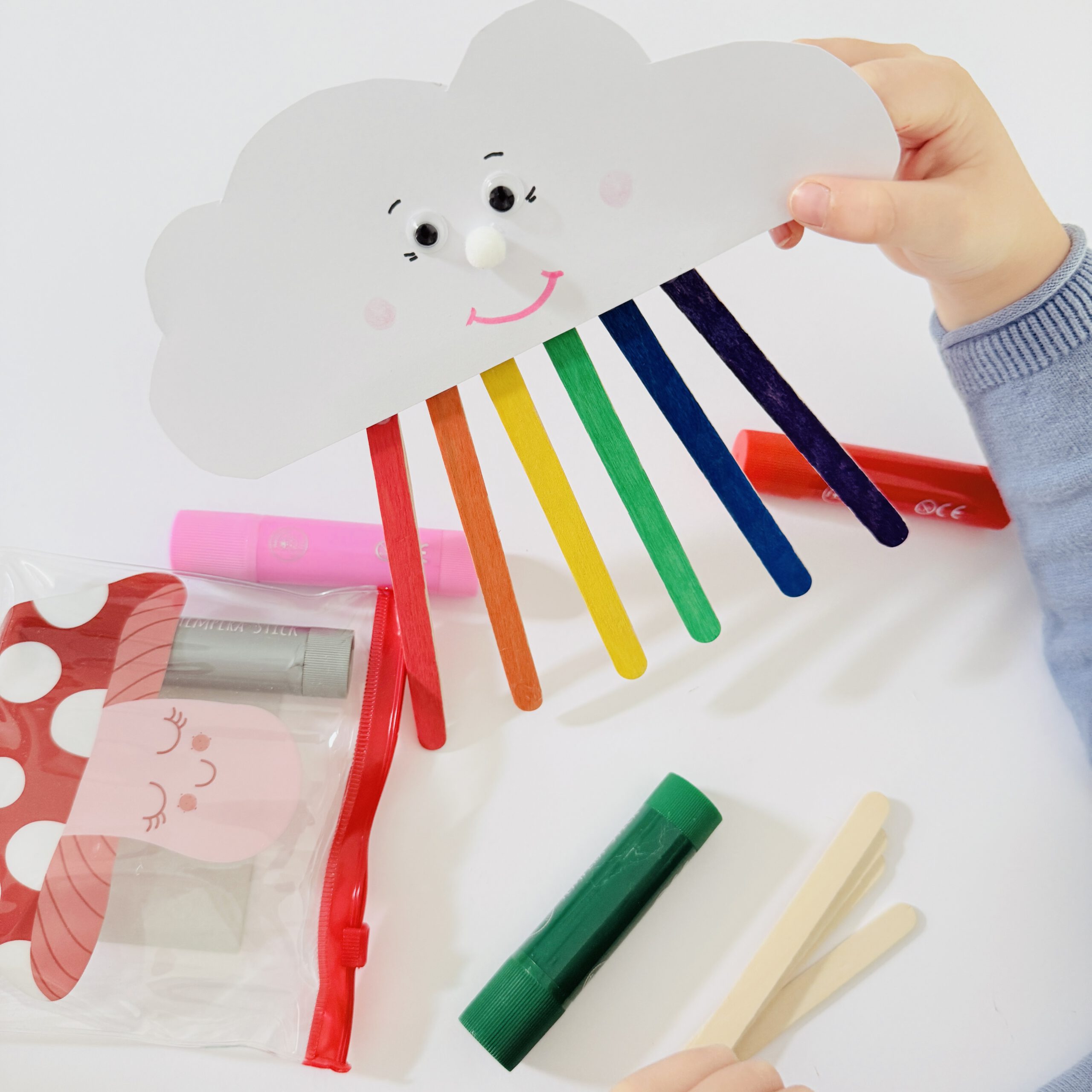 Supersoft Malstifte, 5 Stifte "Pilz" – Bild 9