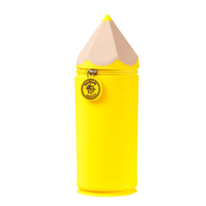Stiftemäppchen "Neon Yellow" mit Saugnapf aus Silikon