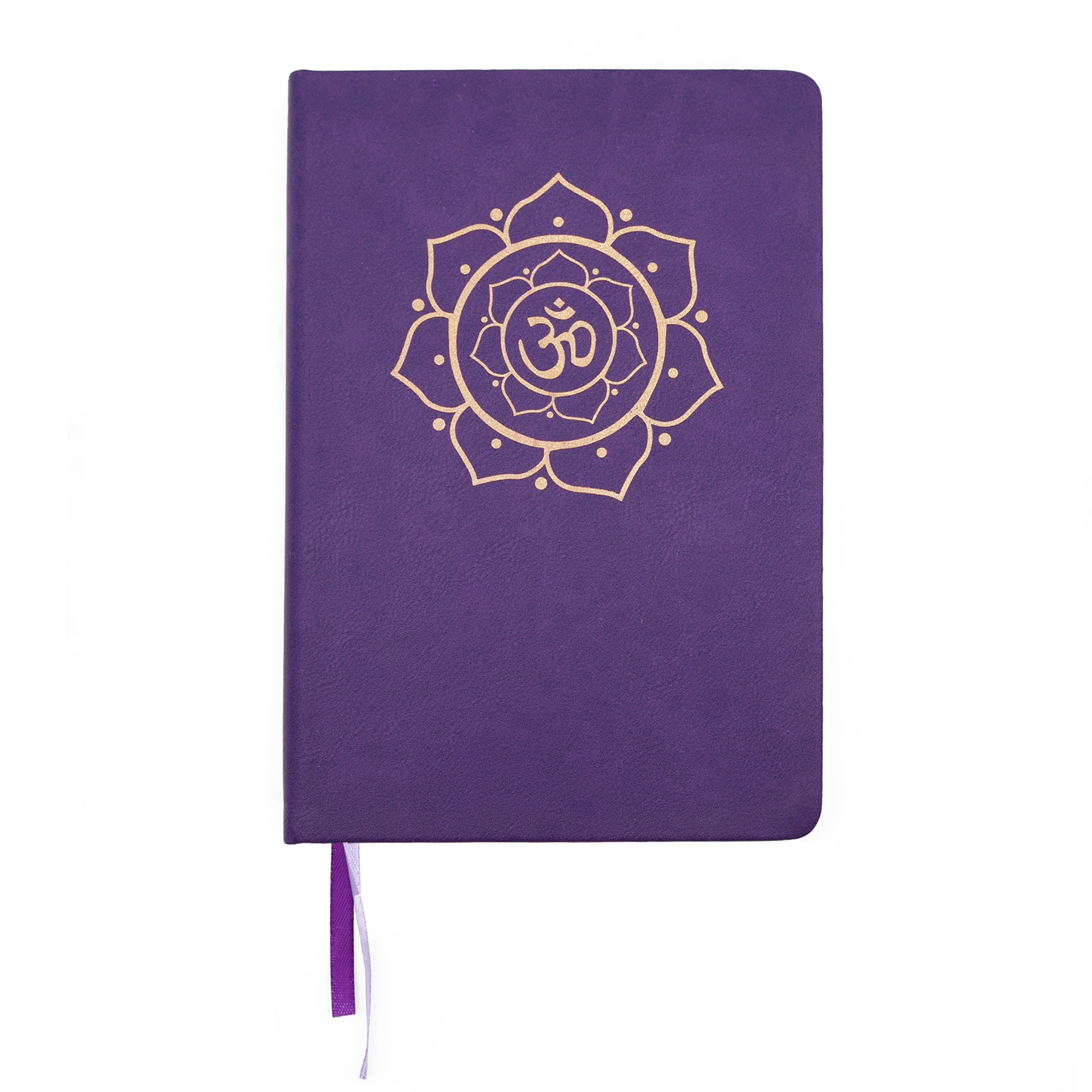 Yoga Buch "OM" lila – Bild 2