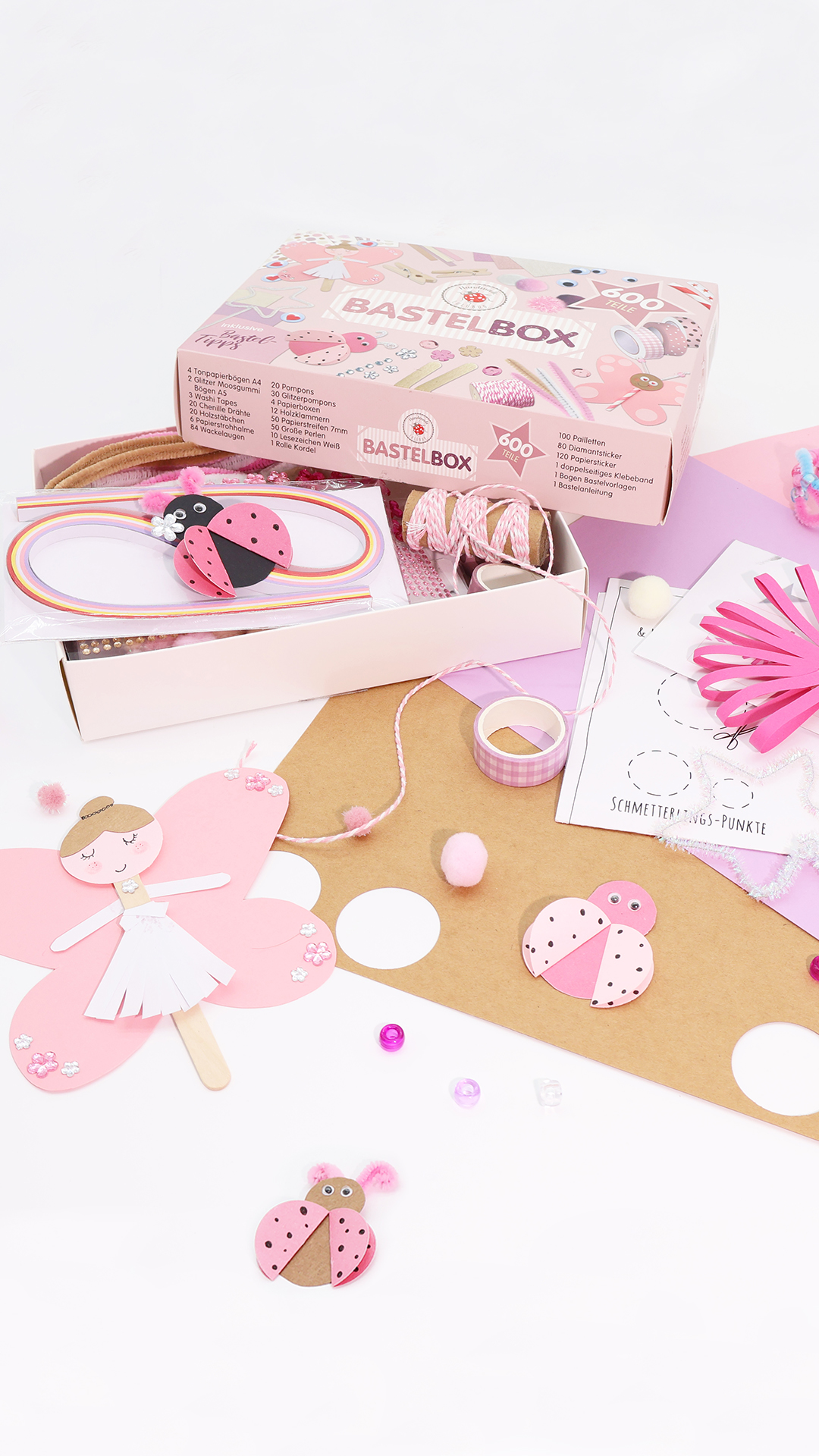 Bastelbox Set 600 Teile "Boho" – Bild 4