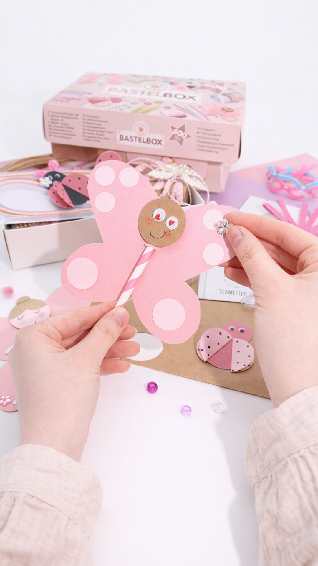 Bastelbox Set 600 Teile "Boho" – Bild 3