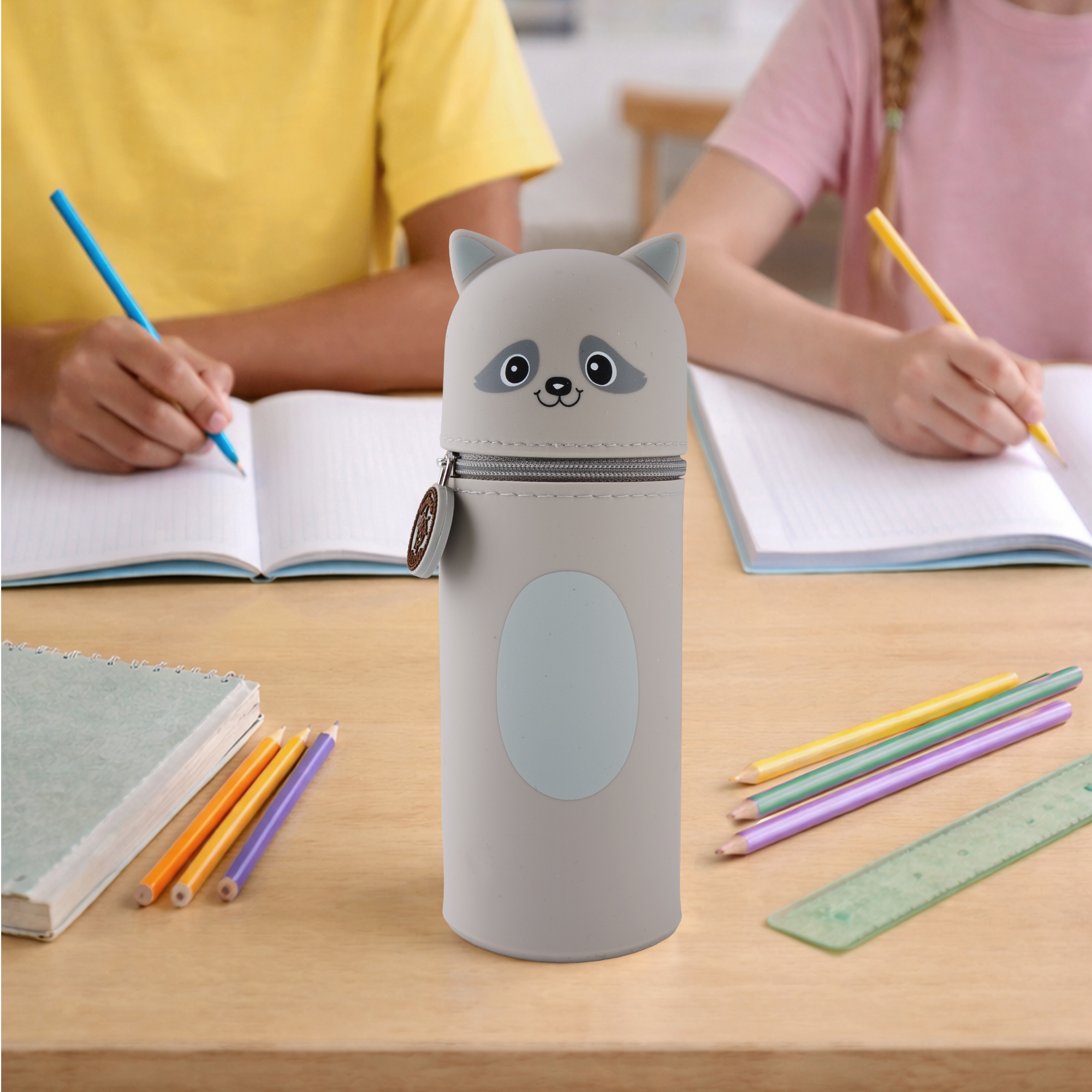 Lustiges Tiermäppchen aus Silikon "Waschbär Coony" – Bild 7