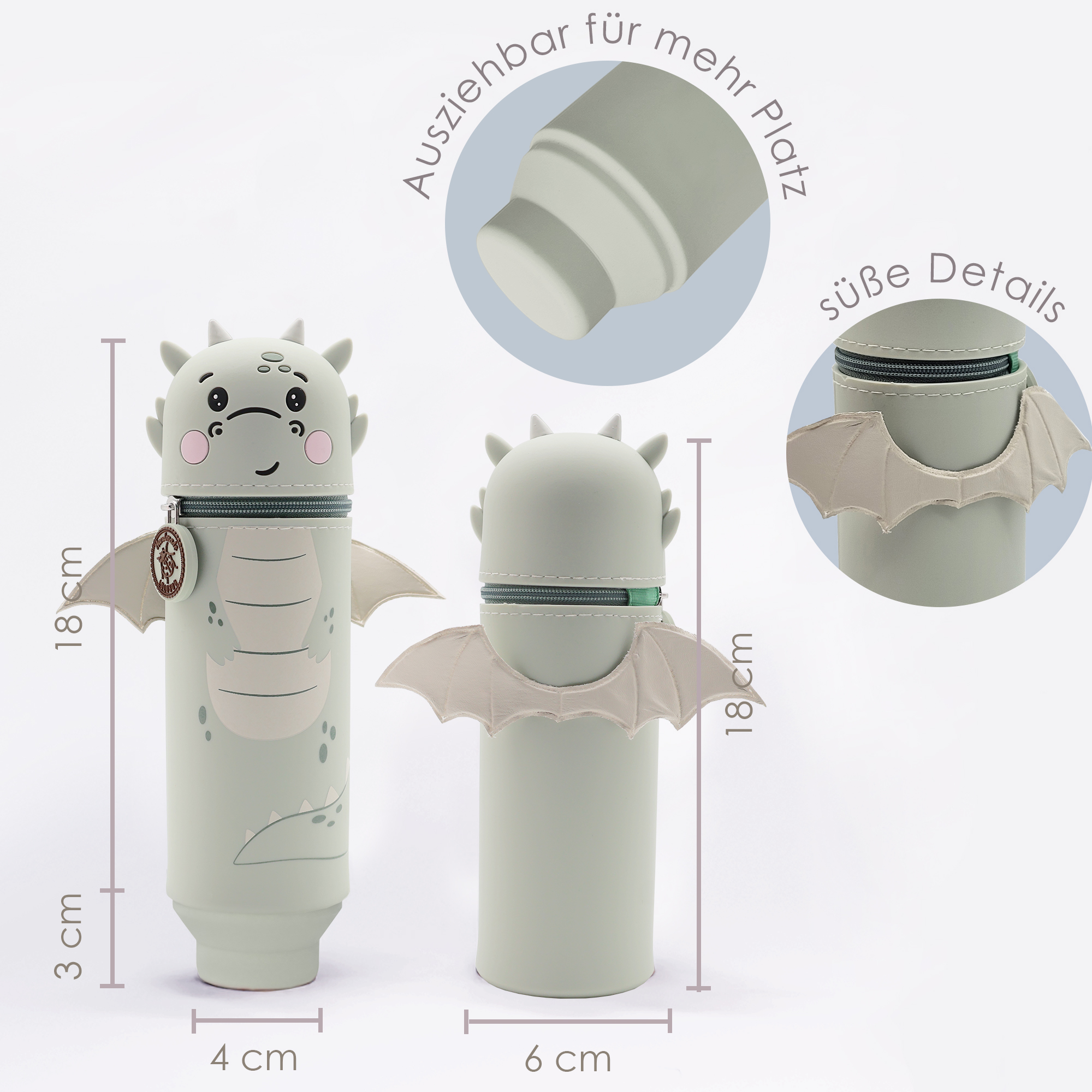 Funny Silicone Animal Case "Dragon Liu" - Image 3