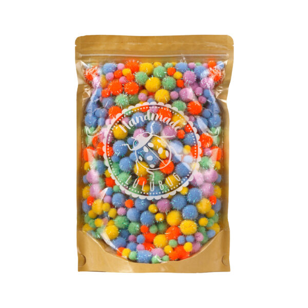 Pompons Set 500 Teile "Circus"