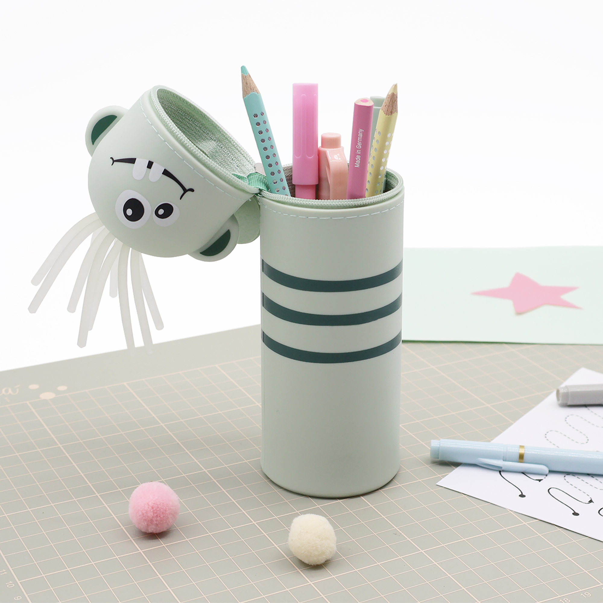 Lustiges Monstermäppchen aus Silikon "Monster Maxy" – Bild 4