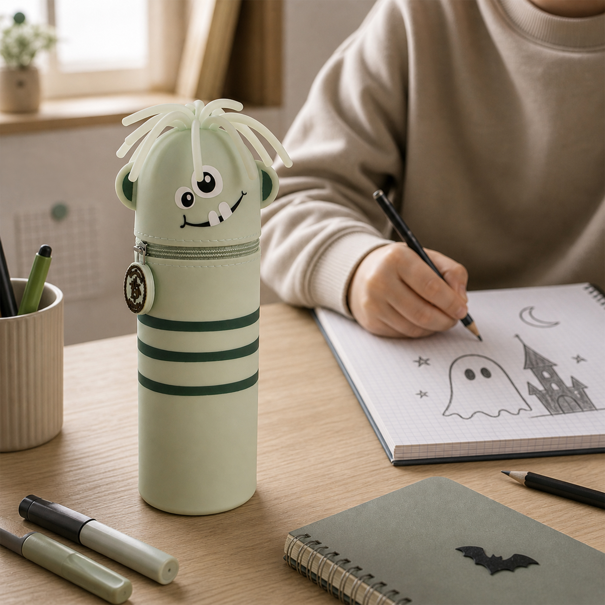 Lustiges Monstermäppchen aus Silikon "Monster Maxy" – Bild 8