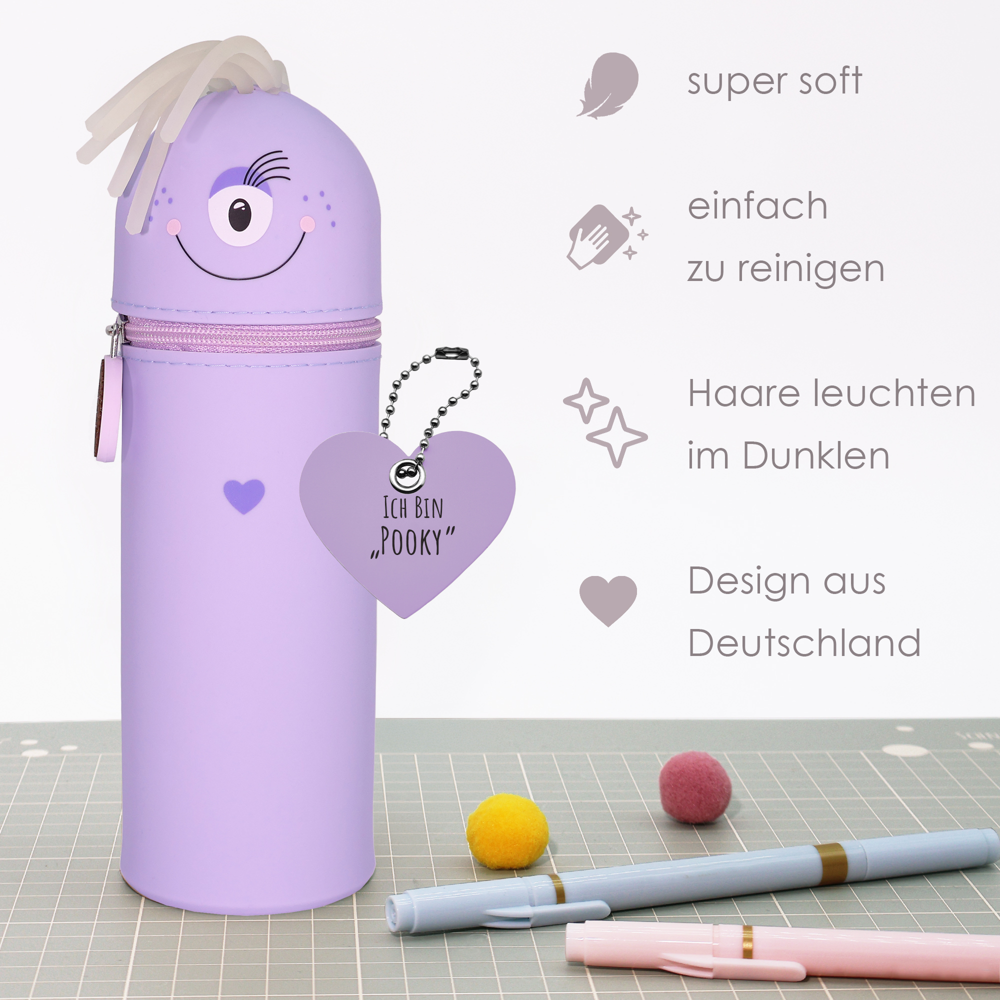 Funny Silicone Monster Case "Monster Pooky" - Image 2