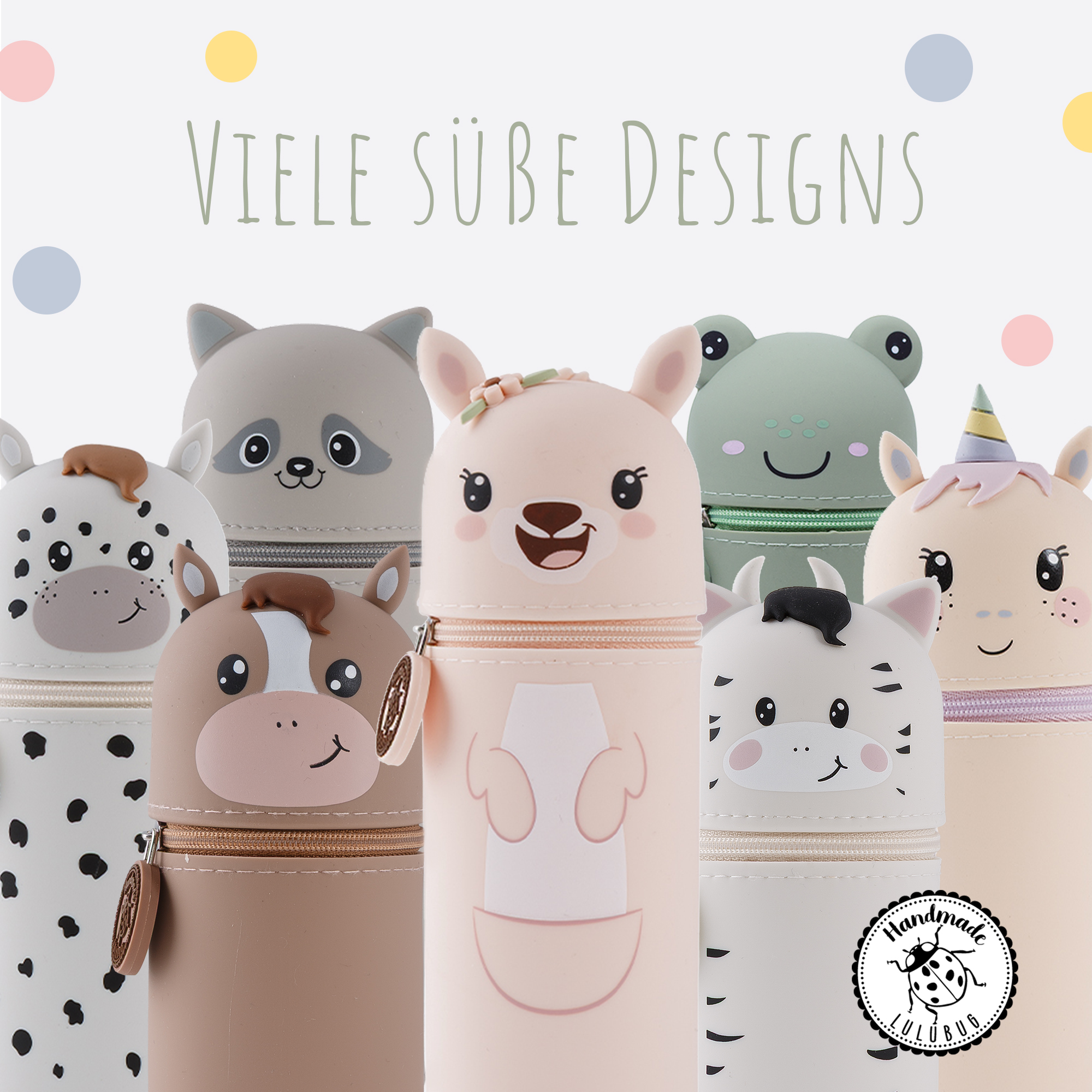 Lustiges Tiermäppchen aus Silikon "Känguru Rosy" – Bild 8