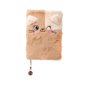 Plüsch Notizbuch "Katze Miezy"