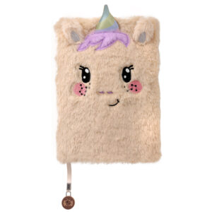 Plüsch Notizbuch "Einhorn Fairy"