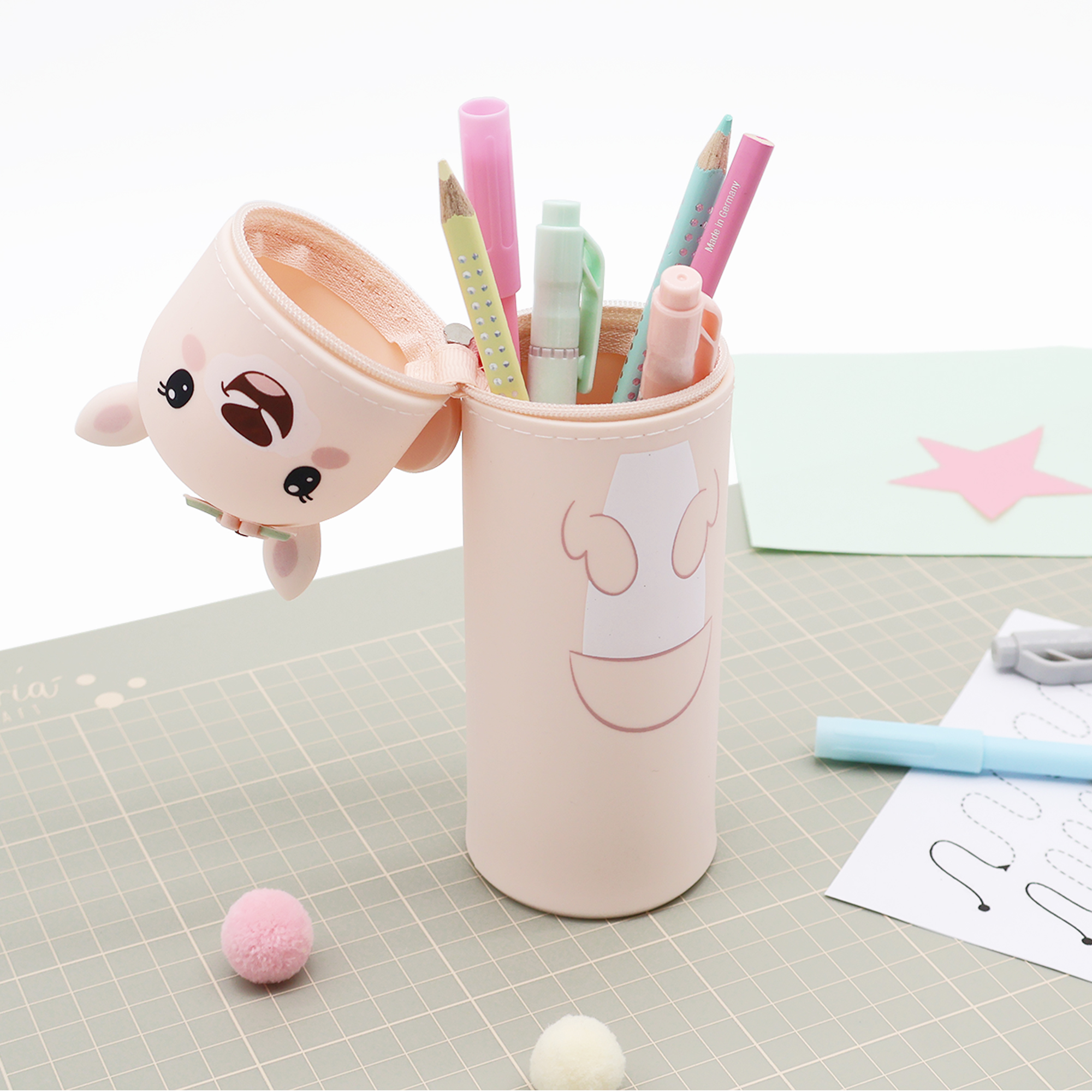 Lustiges Tiermäppchen aus Silikon "Känguru Rosy" – Bild 4