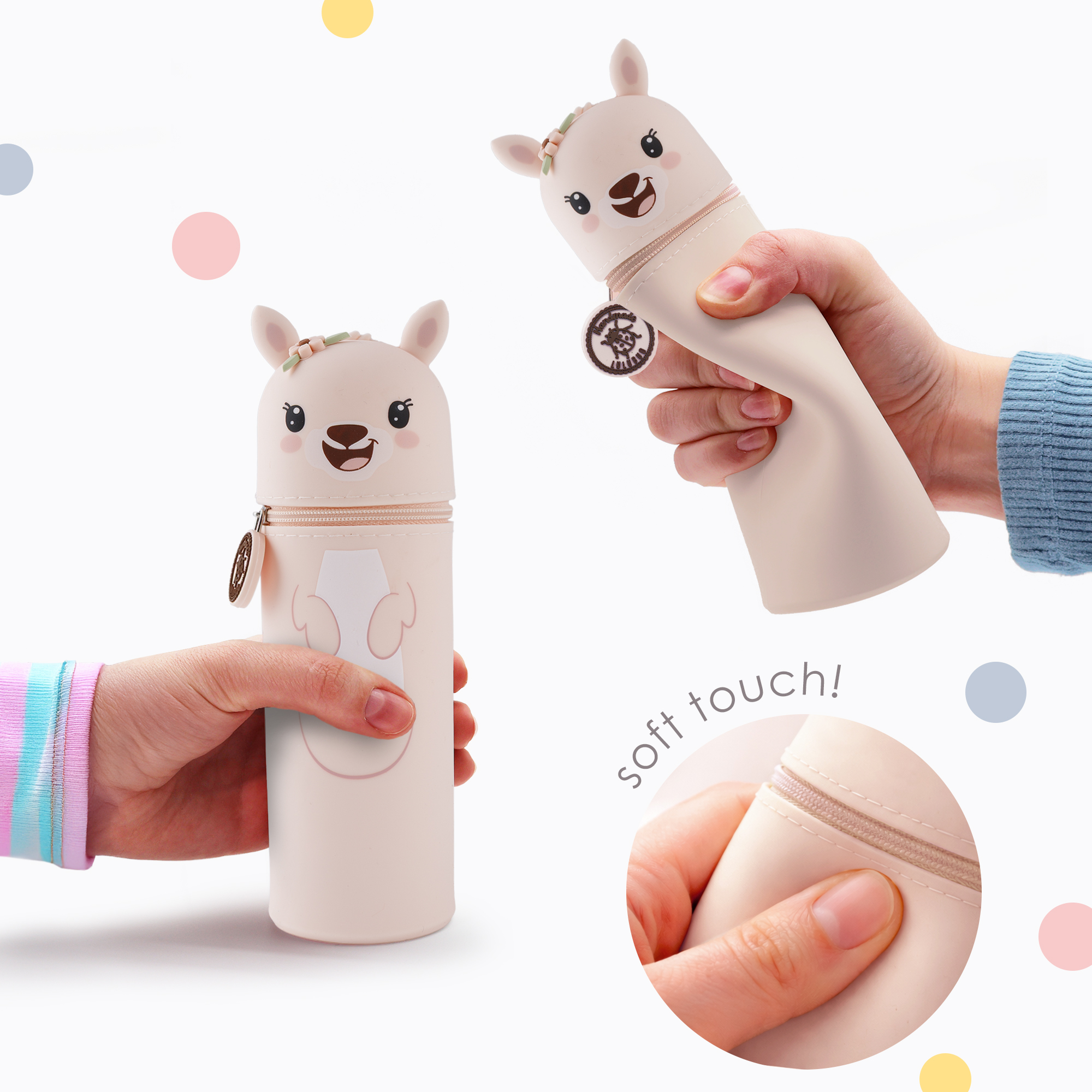 Lustiges Tiermäppchen aus Silikon "Känguru Rosy" – Bild 6