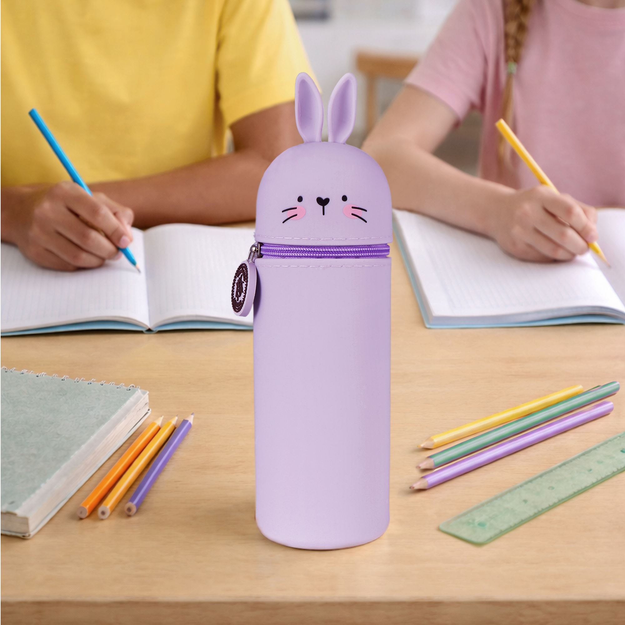 Lustiges Tiermäppchen aus Silikon "Hase Sally" – Bild 7