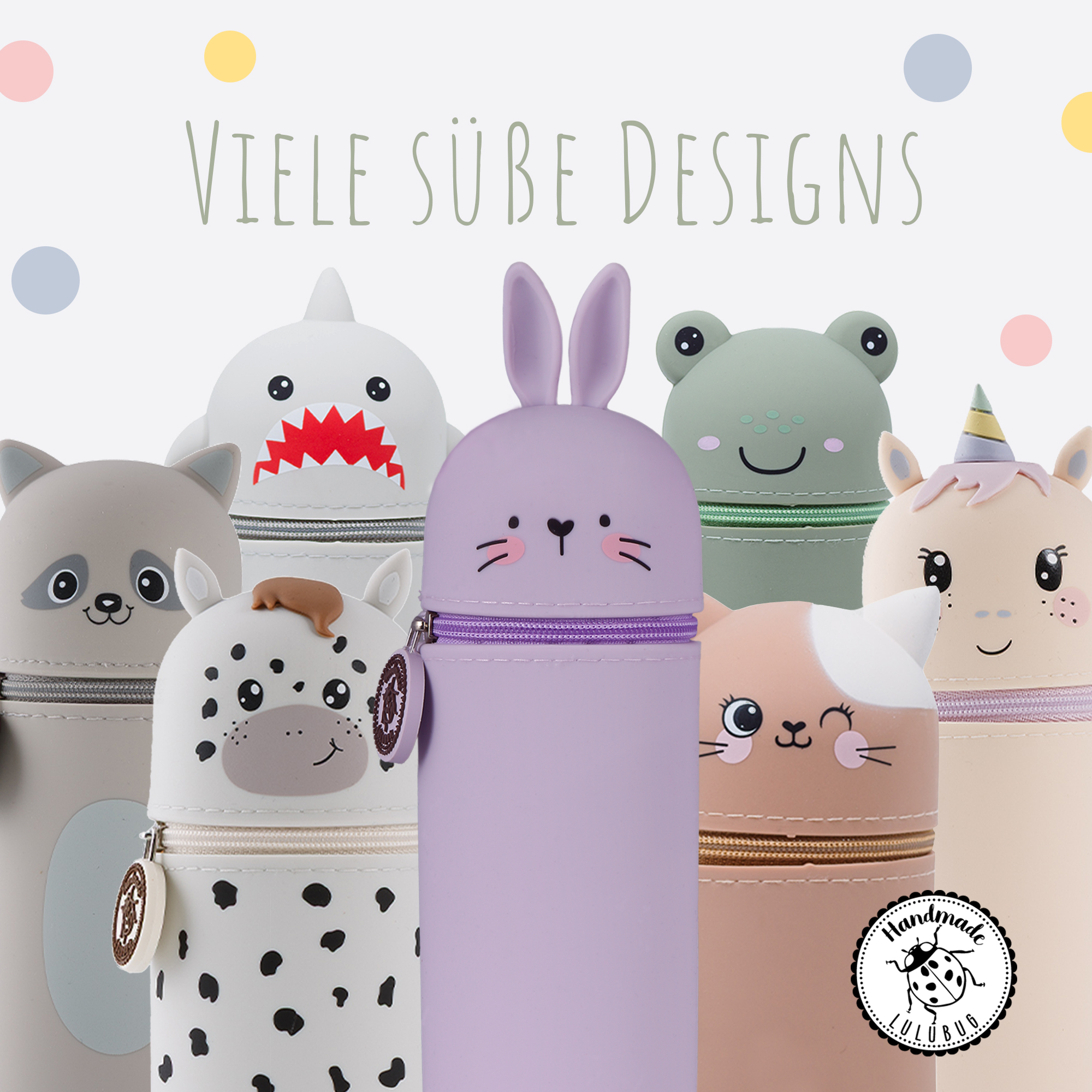 Lustiges Tiermäppchen aus Silikon "Hase Sally" – Bild 8