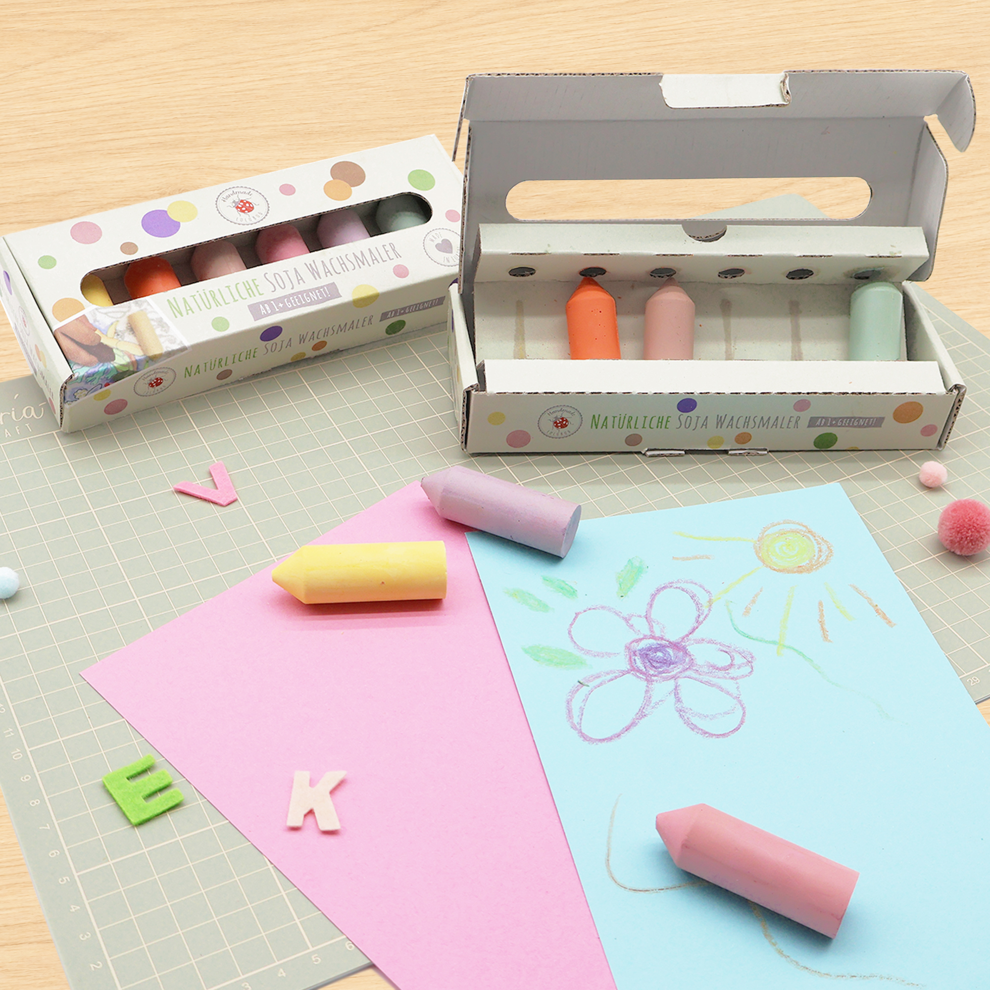 Natural Soy Wax Crayons "Pastel" - Sold Out - Image 4